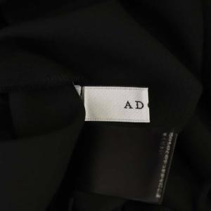 ADORE 21AW クリアジョーゼットブルブラウス 38 ブラック