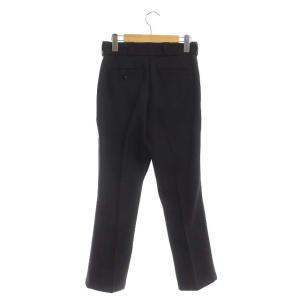 Shinzone 20AM クロップドフレアパンツ スラックス ノータック 32 ブラック