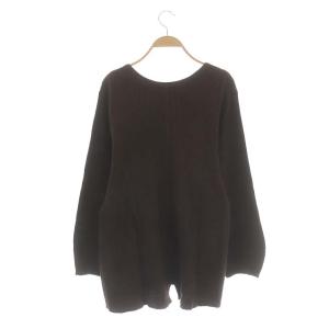 AMERICANA ワッフルカットソー ブラウン