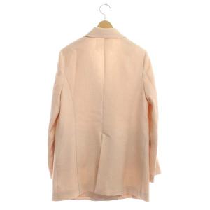 Grace Class 22SS リネンタッチダブルジャケット テーラード 金ボタン 36 ピンク