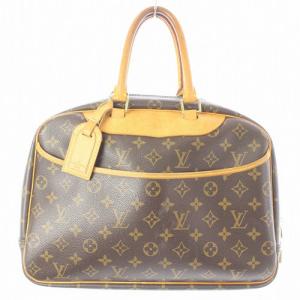 LOUIS VUITTON M47270 ドーヴィル モノグラム ハンドバッグ ブラウン