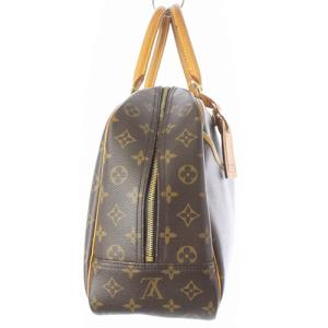 LOUIS VUITTON M47270 ドーヴィル モノグラム ハンドバッグ ブラウン