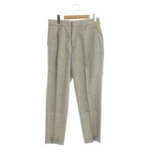 ウールトロテーパードパンツ 36 ライトグレー