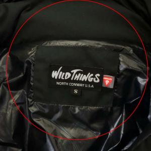 WILDTHINGS モンスターパーカー 中綿コート ミドル丈 Sブラック WT19104SN
