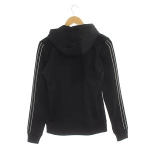 AKM ジップアップラインパーカー S ブラック