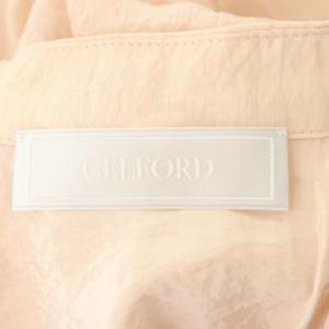 CELFORD 21AW メタルボタンボリュームブラウス F ピンク