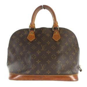LOUIS VUITTON M51130 モノグラム アルマ 旧モデル ハンドバッグ 茶