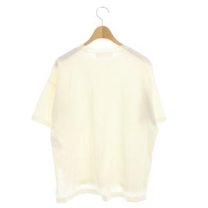 ENFOLD 20SS ウォッシャブルコットンニットカットソー 38 ホワイト