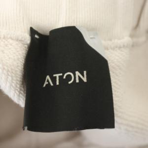 ATON スウェットパンツ ジョガー イージー 06 オフホワイト