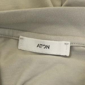 ATON SUVIN60/2 クルーネックTシャツ 02 グレー
