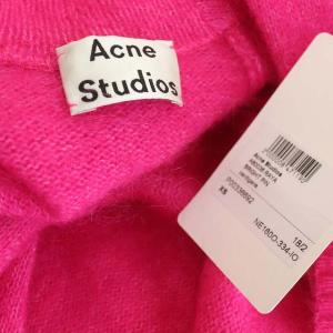 Acne Studios RAYA SH MOHAIR カーディガン XS ピンク