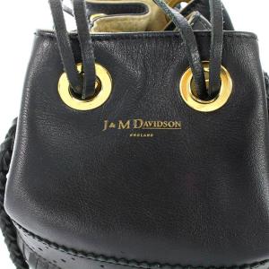 J&M DAVIDSON カーニバル ショルダーバッグ フリンジ レザー 黒