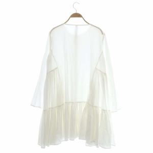 Merlette ティアードワンピース XS ホワイト