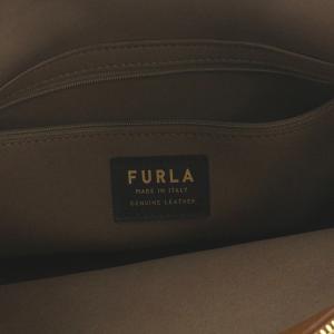 FURLA トートバッグ ショルダーバッグ 2way レザー ブラウン