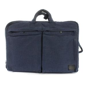 吉田カバン LOWERCASE トートバッグ ショルダーバッグ リュックサック 3way キャンバス ネイビー