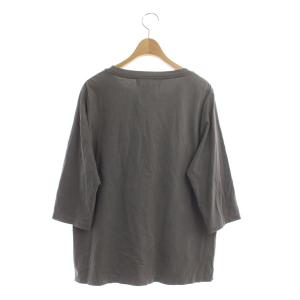 REMI RELIEF ポケツキ7ブTシャツ ダメージ加工 F グレー