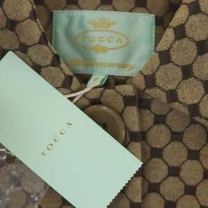 TOCCA 25TH CHECKER BOARD ステンカラーコート 0 ベージュ