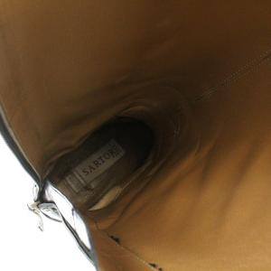 SARTORE ロングブーツ レザー 35.5 22.5cm ブラック