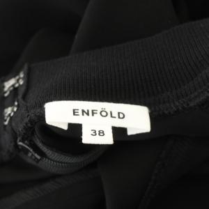 ENFOLD 21AW ミリオーネリブBOX PO 38 ブラック