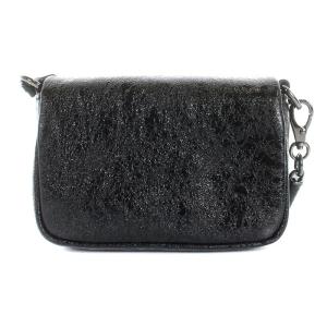 ANYA HINDMARCH TINY TIM CROSS BODY MINI ショルダーバッグ ミニ レザー ブラック