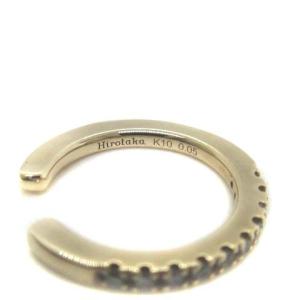 Hirotaka Deuxieme Class取扱い 22SS GOSSAMER DIAMOND イヤーカフ ゴールド