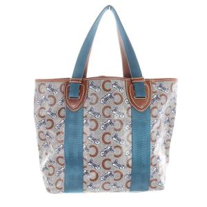 CELINE ヴィンテージ サルキー トートバッグ 馬車 PVC マルチカラー 