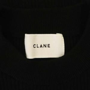 CLANE 22SS H/N RIB KNIT TOPS カットソー 半袖 ハーフスリーブ クルーネック 1