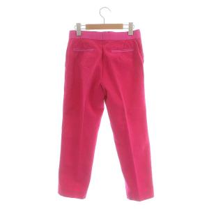 Drawer ピケカラープレスパンツ テーパード 34 ピンク
