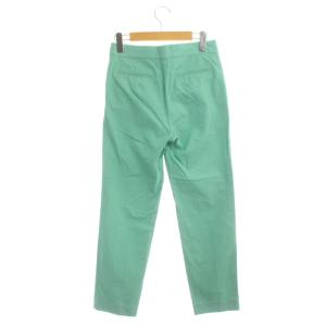 Drawer スリムパンツ テーパード コットン 36 緑 グリーン