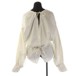 JUN MIKAMI 20SS アルモブロード ブラウス オフホワイト