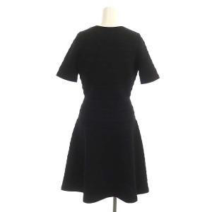 PAULE KA ニットワンピース S ブラック