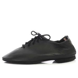 Repetto JAZZ レースアップシューズ フラット レザー 38 ブラック