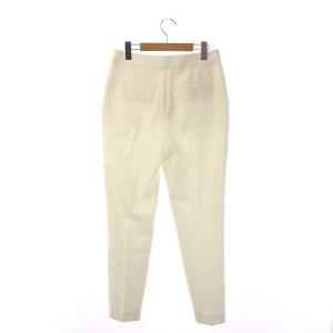 ENFOLD パンツ 2タック テーパード センタープレス 38 ホワイト