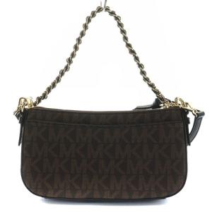 MICHAEL KORS JET SET CHARM 4in1 クロスボディショルダーバッグ 2way ロゴ 茶 黒