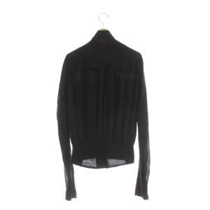 Rick Owens ブルゾン ジャケット ハイネック シルク IT42 ブラック