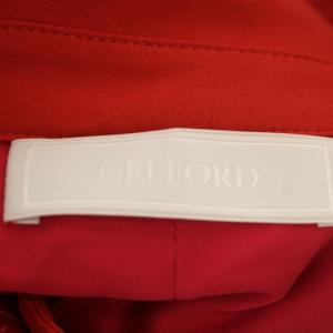 CELFORD 21AW Aラインプリーツワンピース 38 レッド