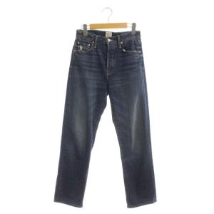 ロンハーマン別注 THE HUFFY FLOOD デニムパンツ ジーンズ ハイライズ ボタンフライ ダメージ加工