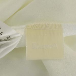 Diagram GRACE CONTINENTAL 21AW シェル刺繍ブラウス ビックカラー 長袖 前開き 36 ホワイト