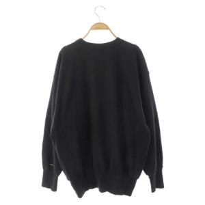 AMERICANA プリントクルーネックスウェット トレーナー 長袖 プルオーバー チャコールグレー