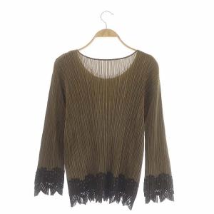 PLEATS PLEASE ISSEY MIYAKE イッセイミヤケ カットソー プリーツ 長袖 プルオーバー