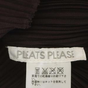 PLEATS PLEASE ISSEY MIYAKE イッセイミヤケ カットソー プリーツ ハイネック