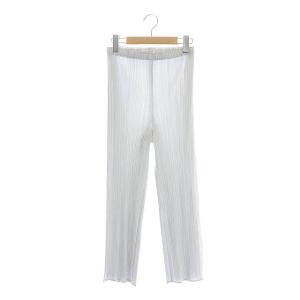 イッセイミヤケ パンツ プリーツ 5 アイスグレー