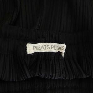 PLEATS PLEASE ISSEY MIYAKE イッセイミヤケ プリーツロングスカート タイト ブラック