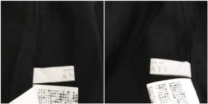 ANAYI 20AW ウール バラシアタックスカート フレア ミモレ丈 ロング 36 ブラック