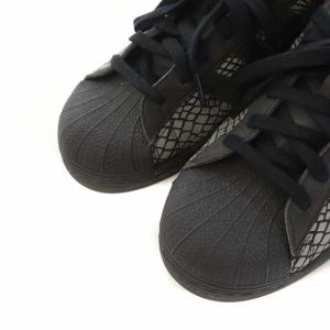 adidas Originals ATMOS G-SNK CORE BLACK スニーカ シューズ スネークモチーフ 27.5 ブラック