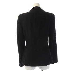 EMPORIO ARMANI スーツ セットアップ テーラードジャケット 1B 総裏地 ウール ストレート センタープレス 38