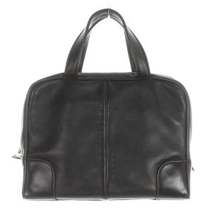 LOEWE ハンドバッグ レザー ブラック