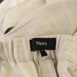 Theory 22SS Eco Sharkskin Treeca Pull On J プルオンパンツ 0 ベージュ