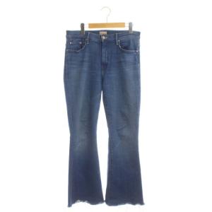 ドゥーズィエムクラス取り扱い MOTHER FLARE デニムパンツ ジーンズ ワイド バギー カットオフ ジッパーフライ