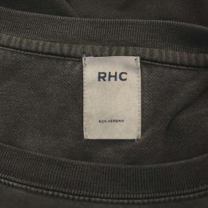 Ron Herman RHC ダメージ加工スウェットカットソー 長袖 プルオーバー L チャコールグレー